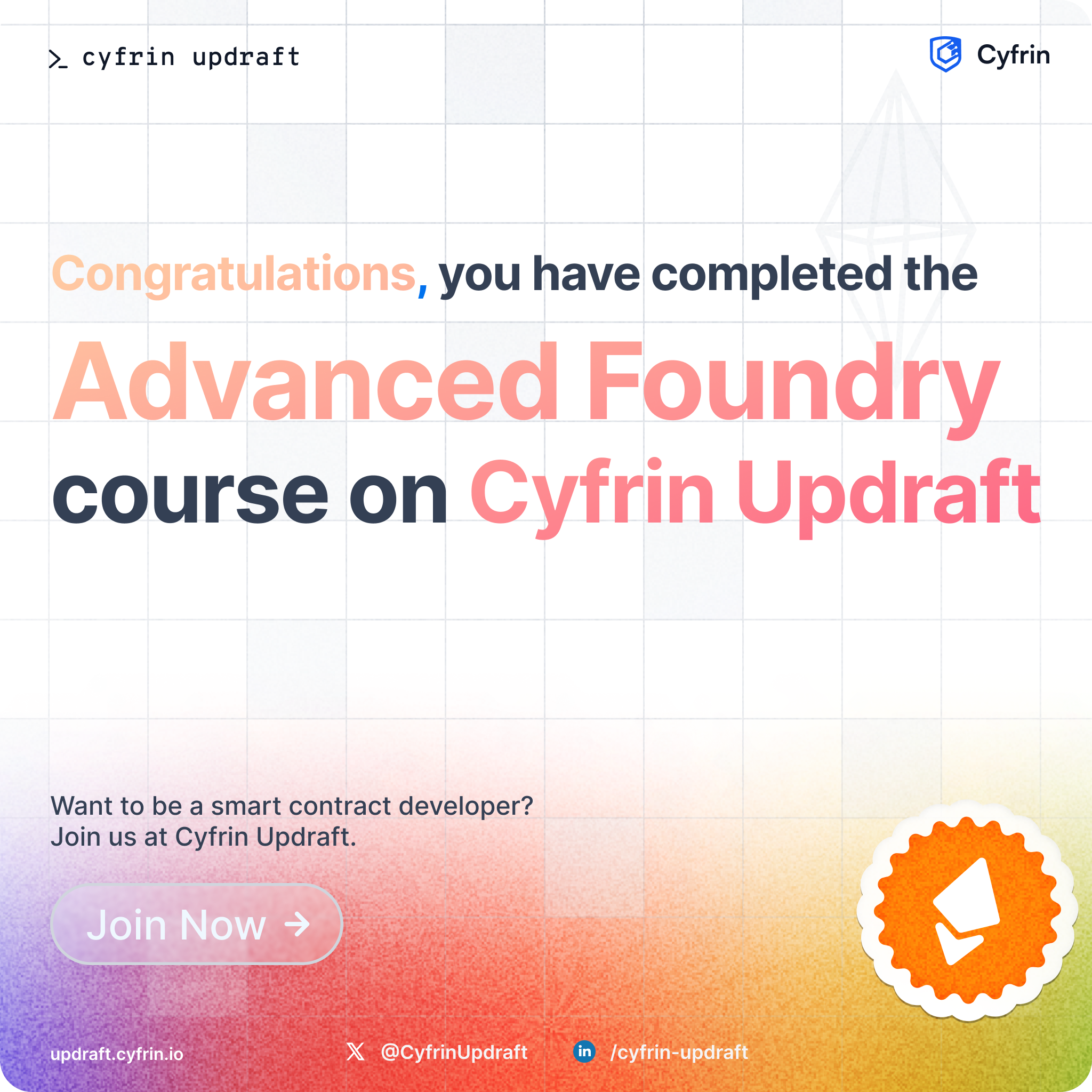 Foundry advanced.