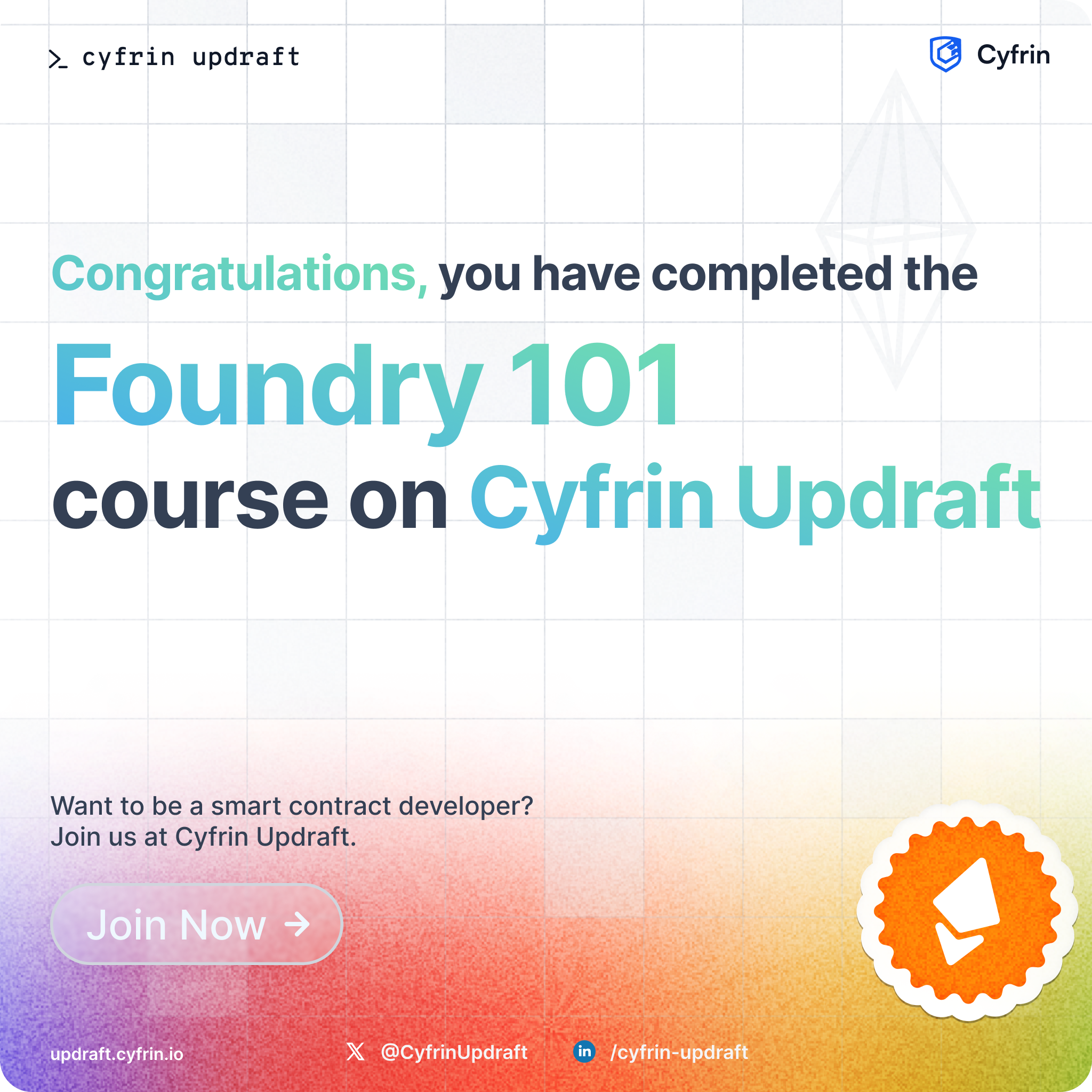 Foundry basics.